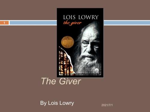 TheGiver赏析.ppt