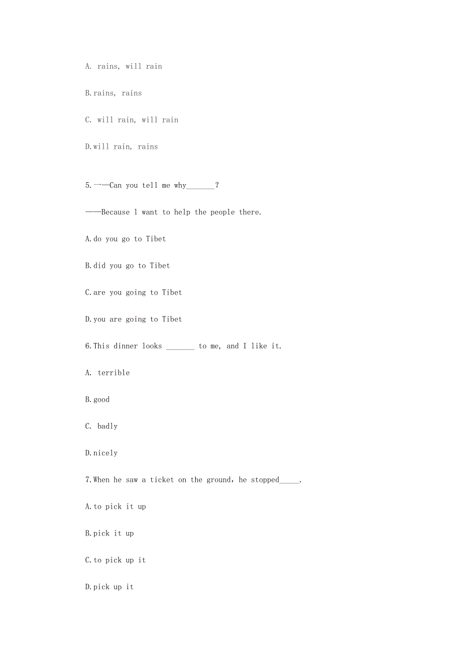 2022特岗教师招聘考试小学英语练习题一.doc_第2页