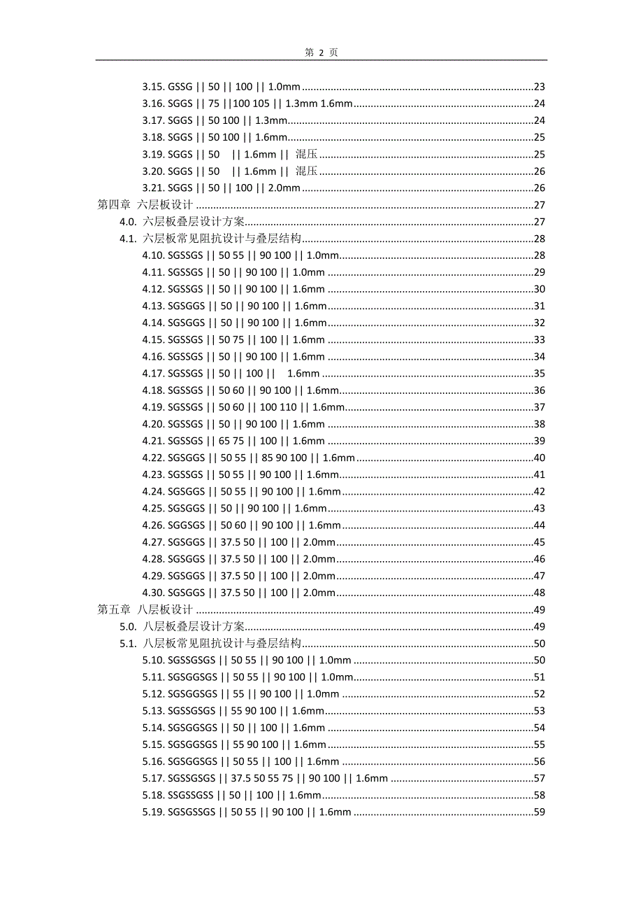 PCB常用阻抗设计及叠层.doc_第2页