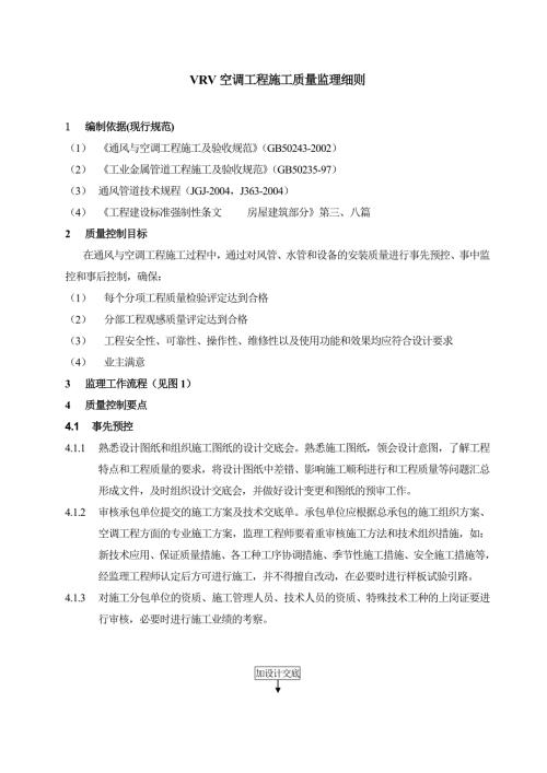 VRV空调监理细则.doc