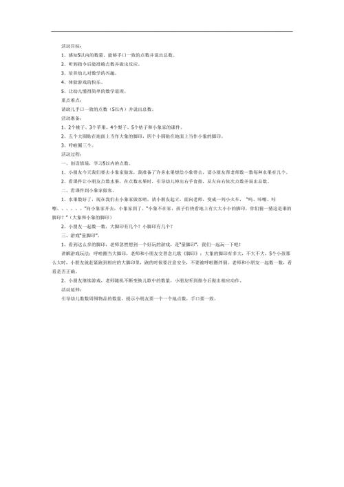 大脚印小脚印PPT课件教案图片参考教案.docx