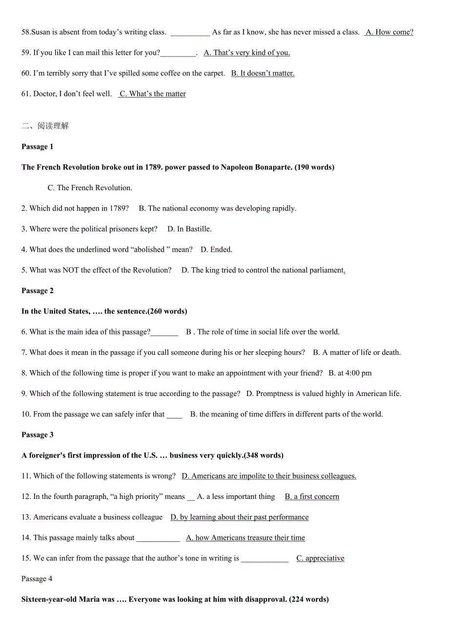 2022电大开放英语4题库.doc_第3页