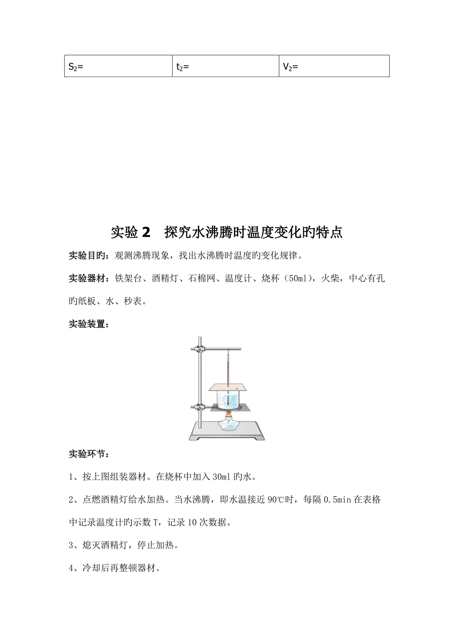 2022初中物理实验报告单doc.doc_第2页