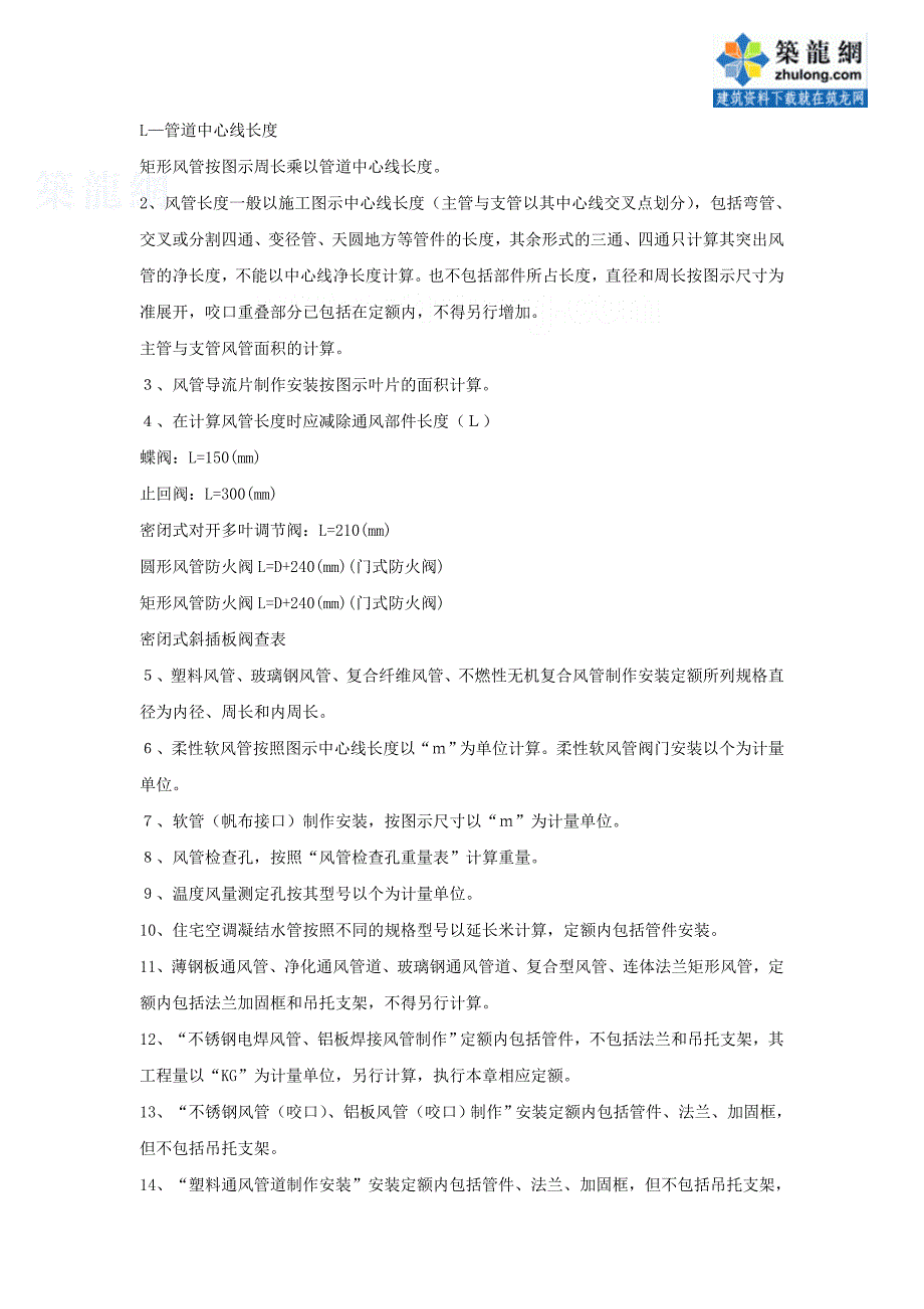 上海市安装工程预算定额通风安装工程.doc_第3页