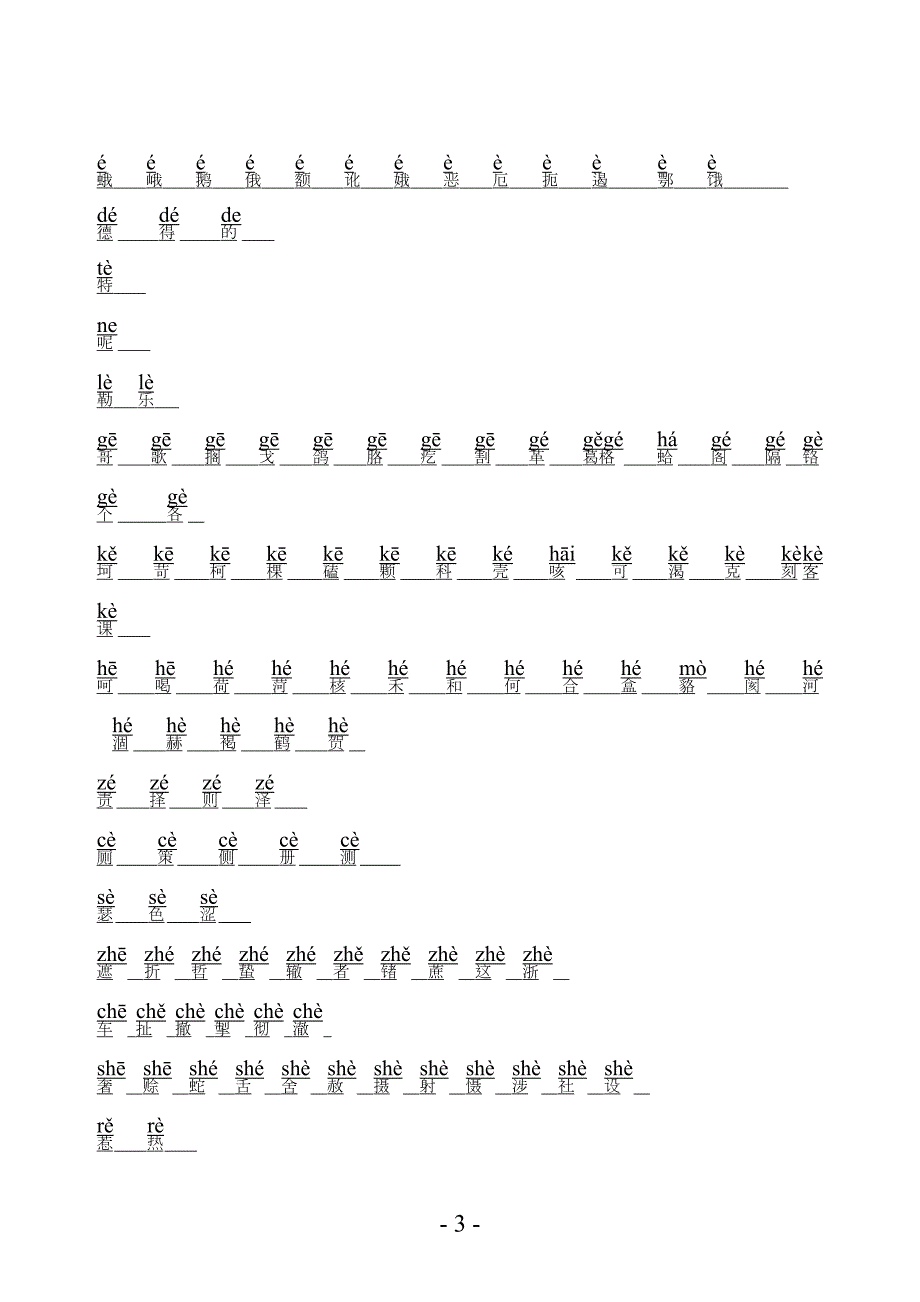 3500个常用汉字韵母排序法.doc_第3页