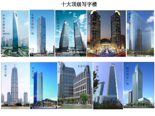 上海十大高端写字楼.ppt