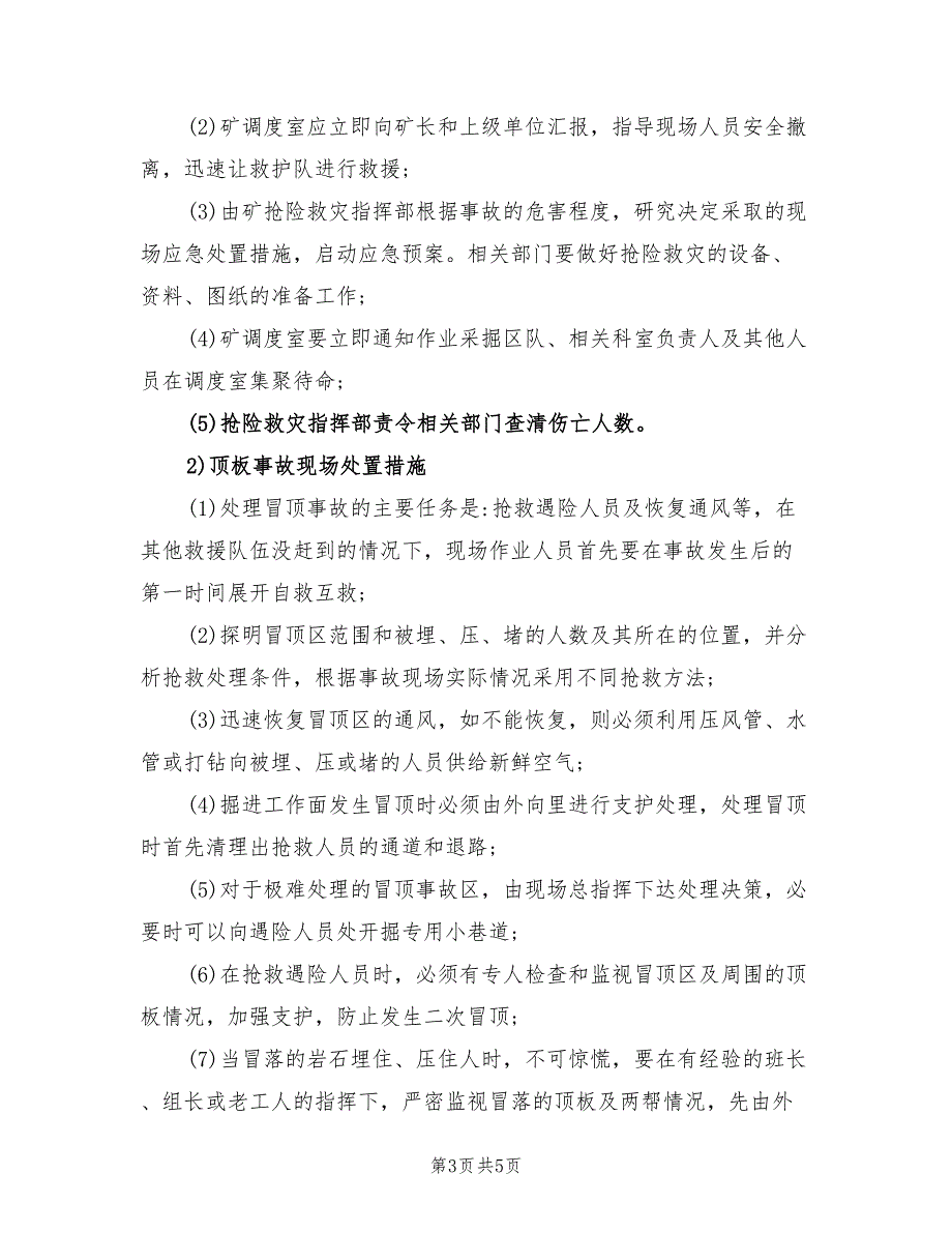 2021年掘进工作面顶板重大风险管控方案.doc_第3页