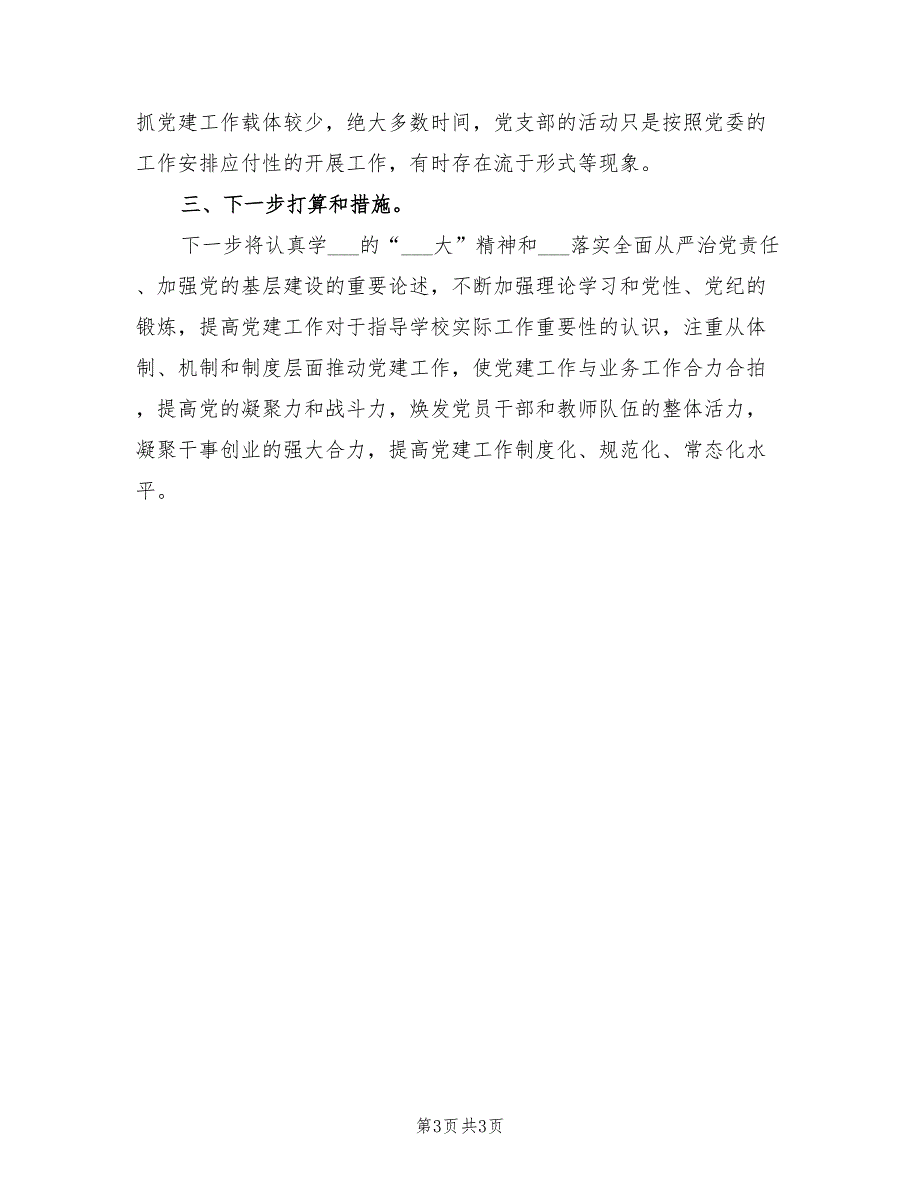 2021年镇中心校党支部党建工作述职报告.doc_第3页