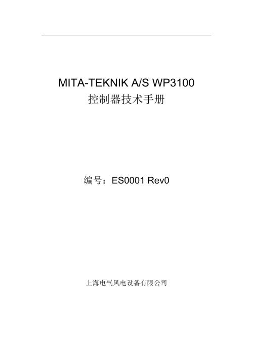 WP3100技术手册.doc