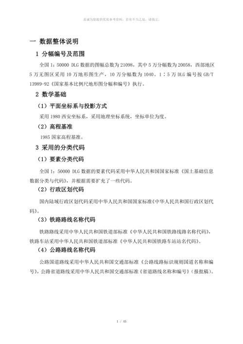 25万地理地图GB代码说明.doc