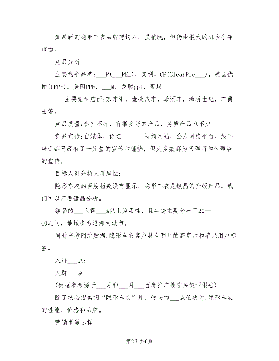 2021年隐形车衣产品推广方案.doc_第2页