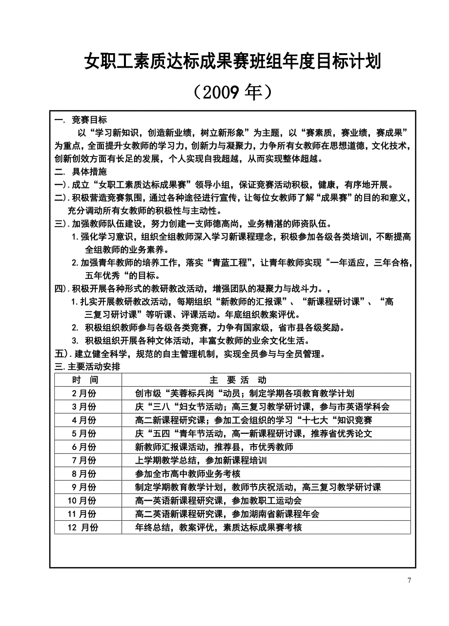 XXX中学芙蓉标兵岗创建方案手册.doc_第3页