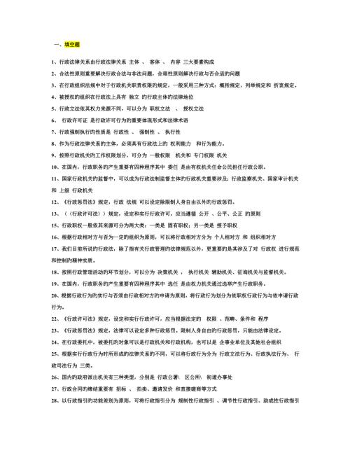2022新版行政法与行政诉讼法试题及答案.doc