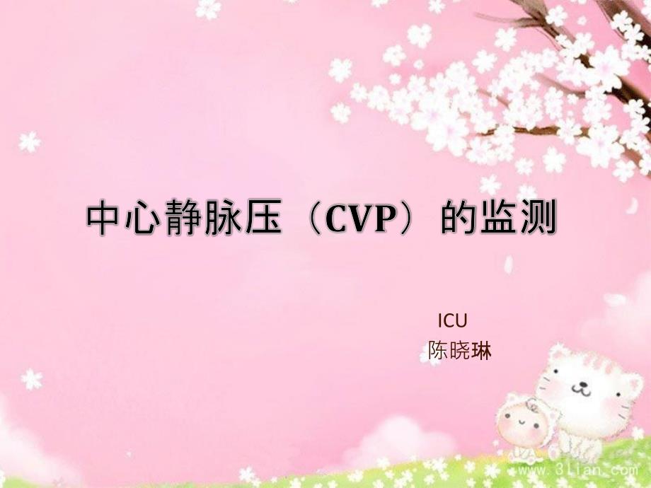 中心静脉压的测量PPT课件.ppt_第1页