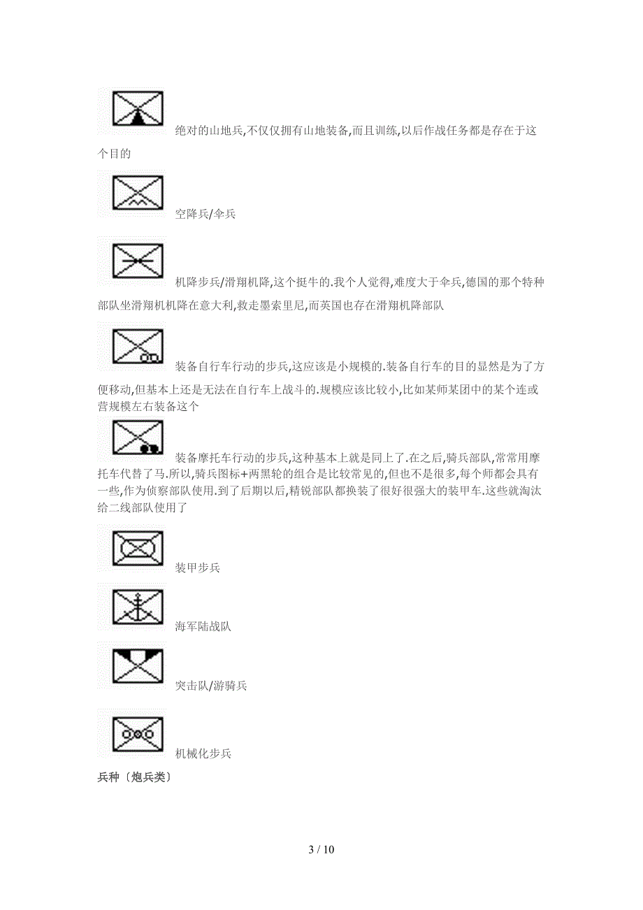 北约军事符号解说图标兵种解说.doc_第3页