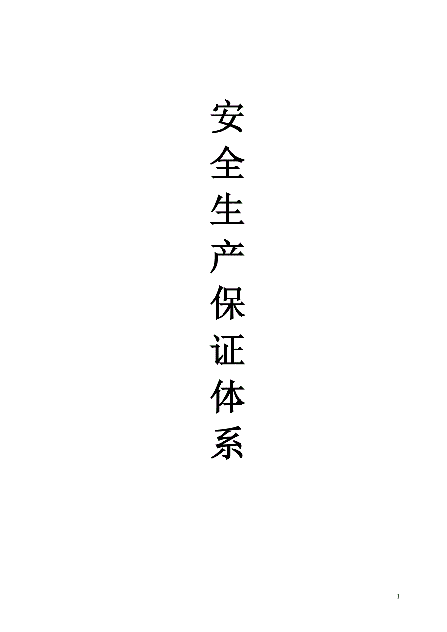 安全生产保证体系最新.doc_第1页