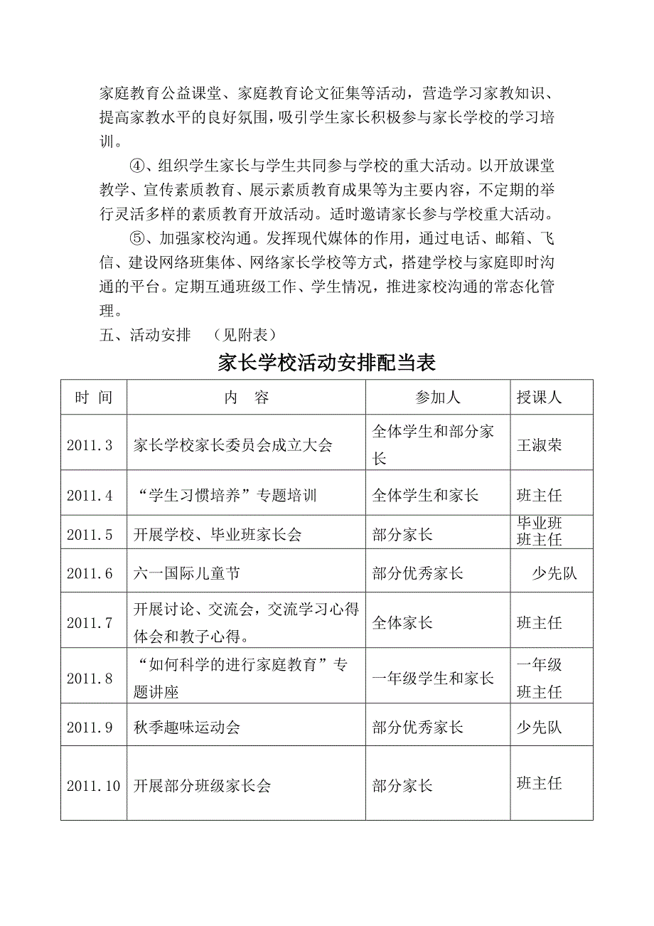 家长学校培训实施方案.doc_第3页