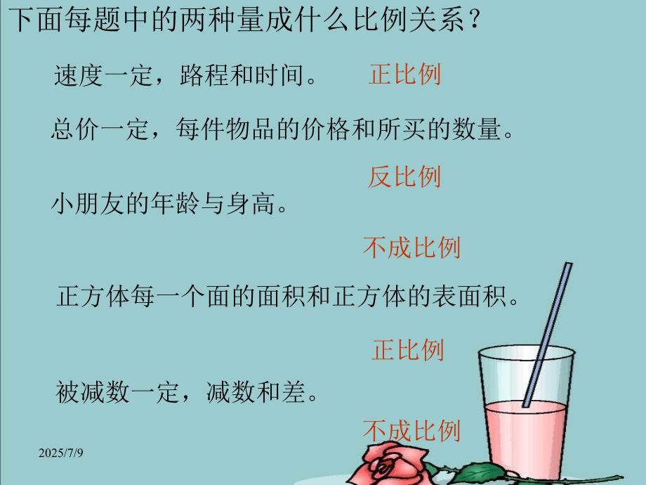 北师大版六年级数学下册比例应用题整理与复习PPT课件.ppt_第3页