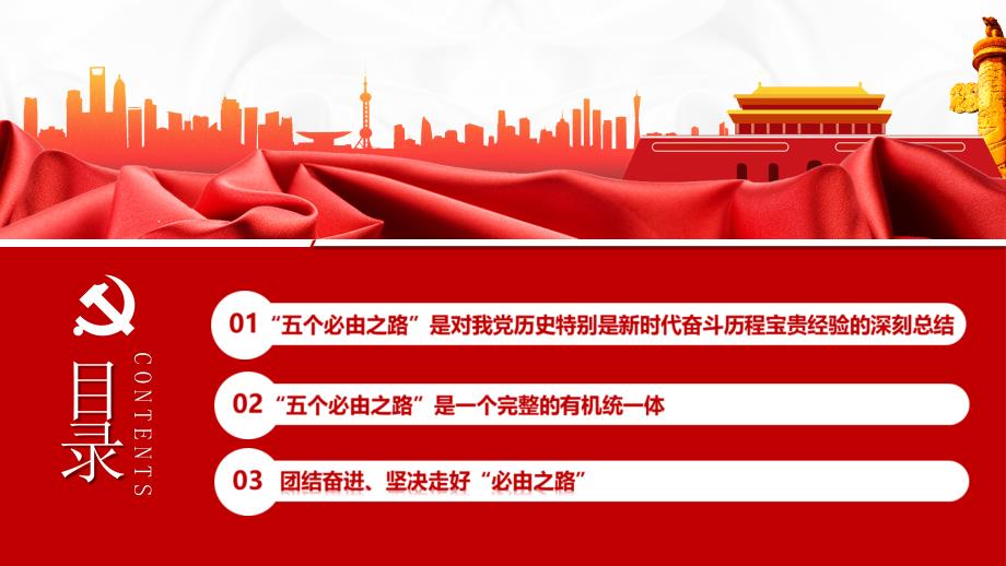 党课2022深刻认识和把握五个必由之路解读PPT课件.pptx_第3页