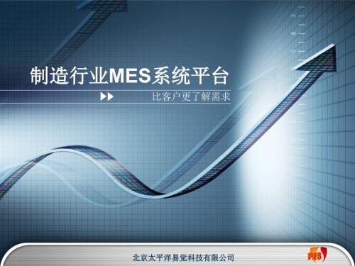 制造行业MES系统课件.ppt