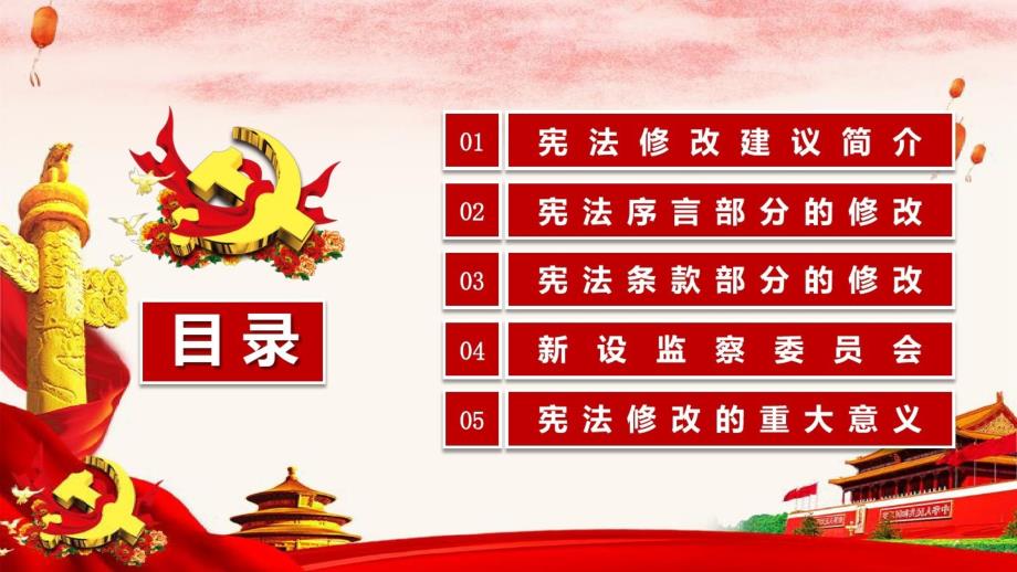 中华人民共和国宪法修正案学习解读PPT模板.pptx_第3页