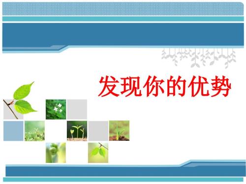 发现你的优势PPT课件.ppt