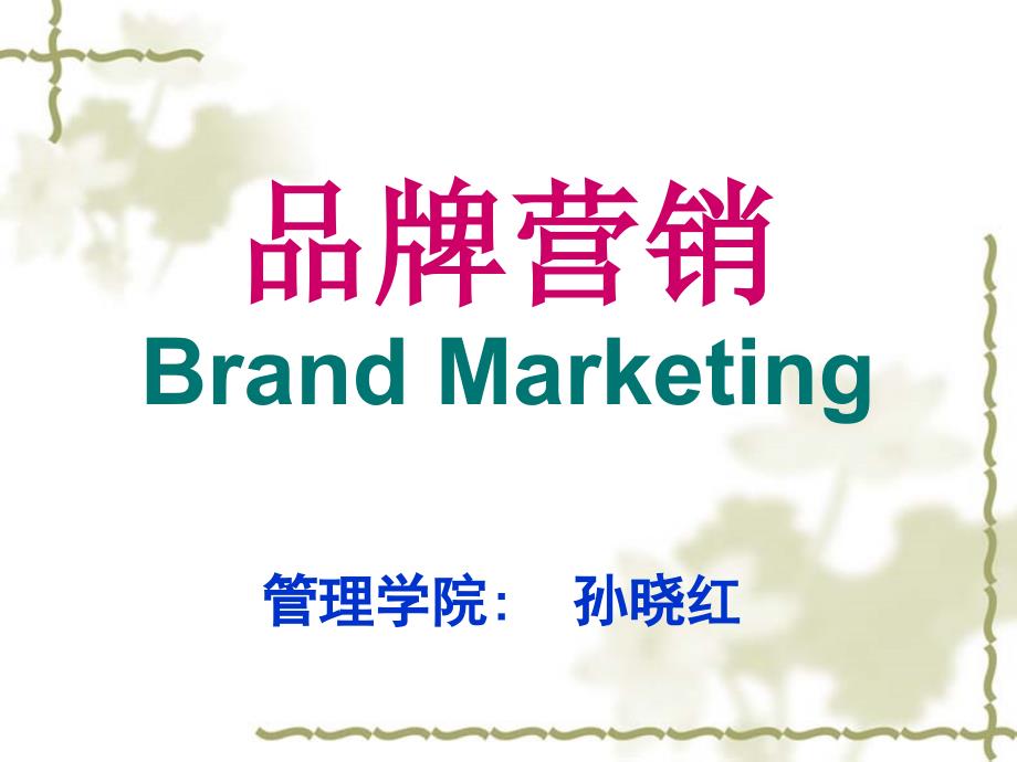 品牌概述PPT课件.ppt_第1页