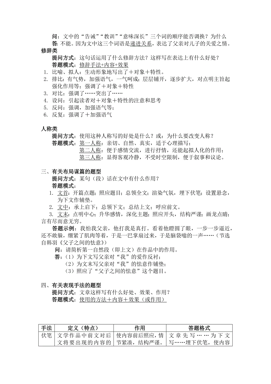中考语文小说阅读常见题型及其解答模式.docx_第2页