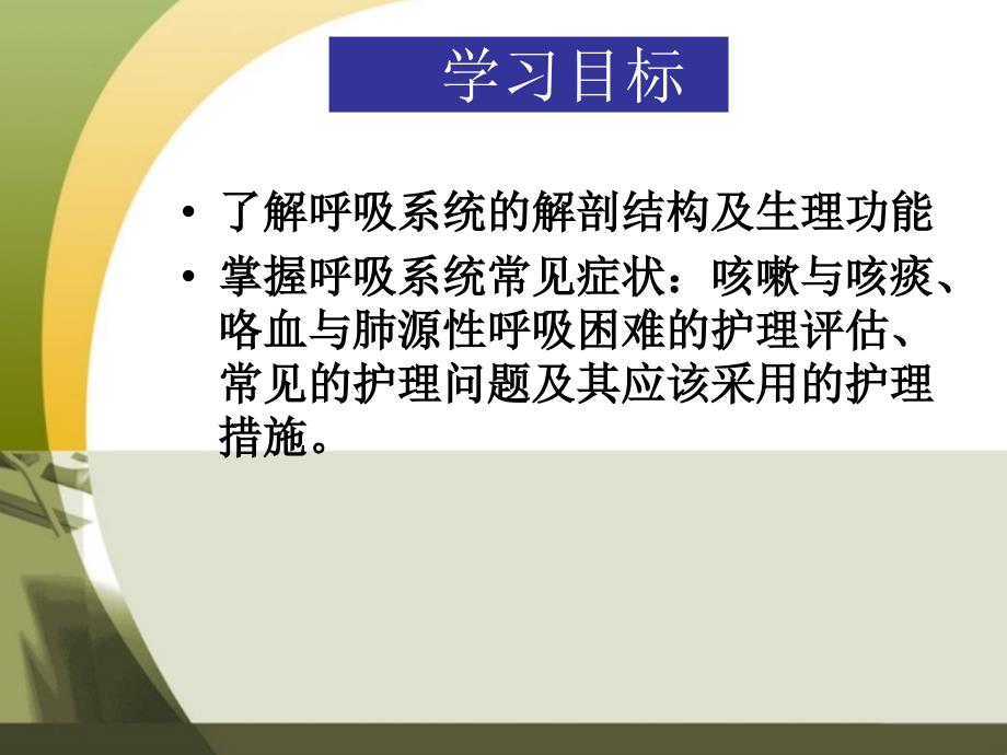 呼吸系统疾病病人的护理PPT课件.ppt_第2页