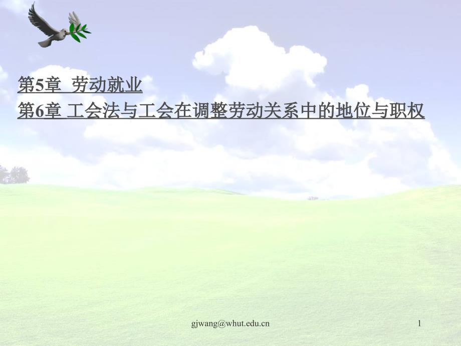 劳动就业工会法PPT课件.ppt_第1页