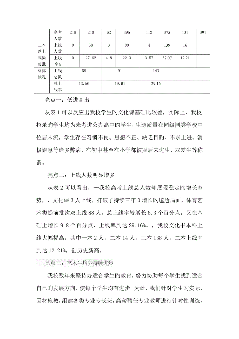 学校高考质量分析报告.doc_第2页
