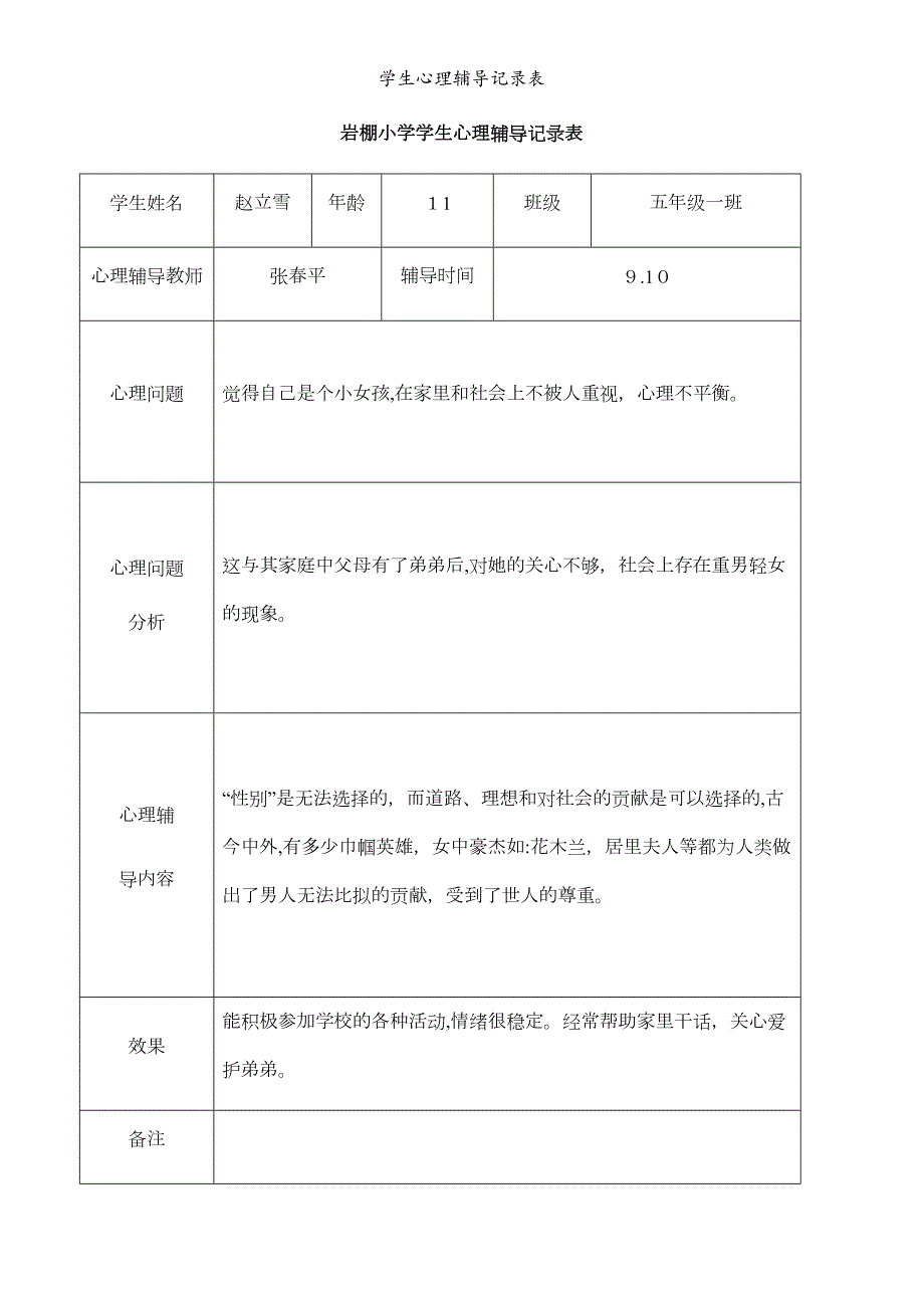 学生心理辅导记录表.doc_第2页