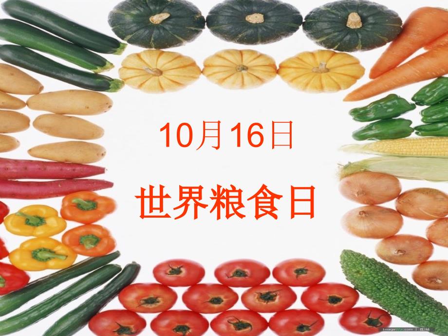 世界粮食日宣传PPT课件.ppt_第1页