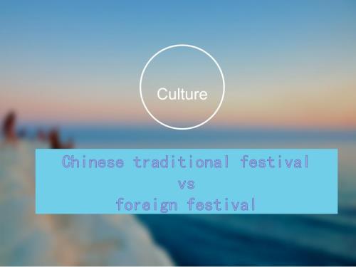 中西传统节日对比英文.ppt