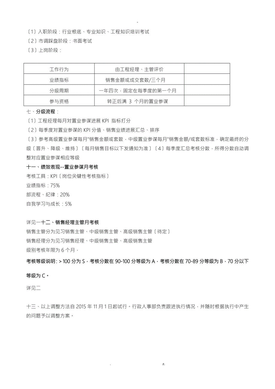 关于置业顾问级别及薪酬调整办法.doc_第2页