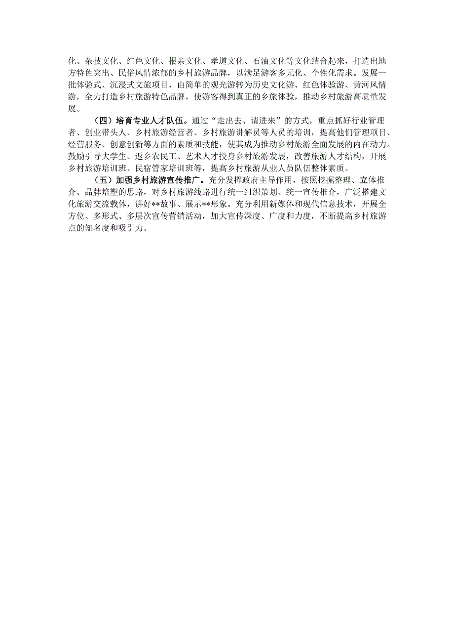 乡村旅游高质量发展情况调研报告.docx_第3页