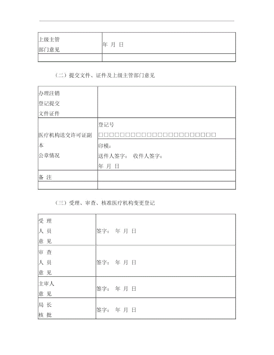 医疗机构注销申请书.doc_第2页