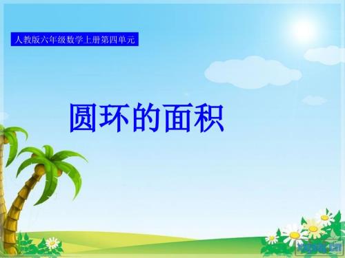 六年级数学上册第五单元圆的面积例2.ppt