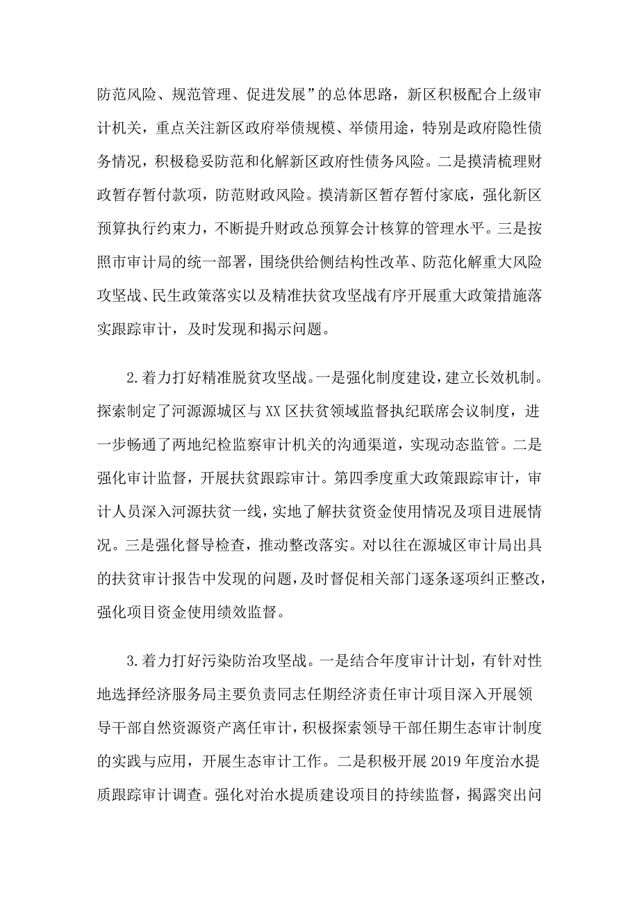审计局工作总结及2020年工作计划.doc_第2页
