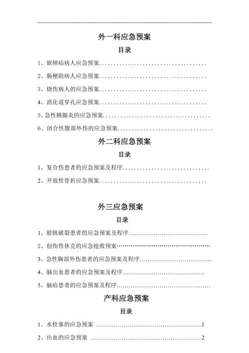 妇产科应急预案.doc