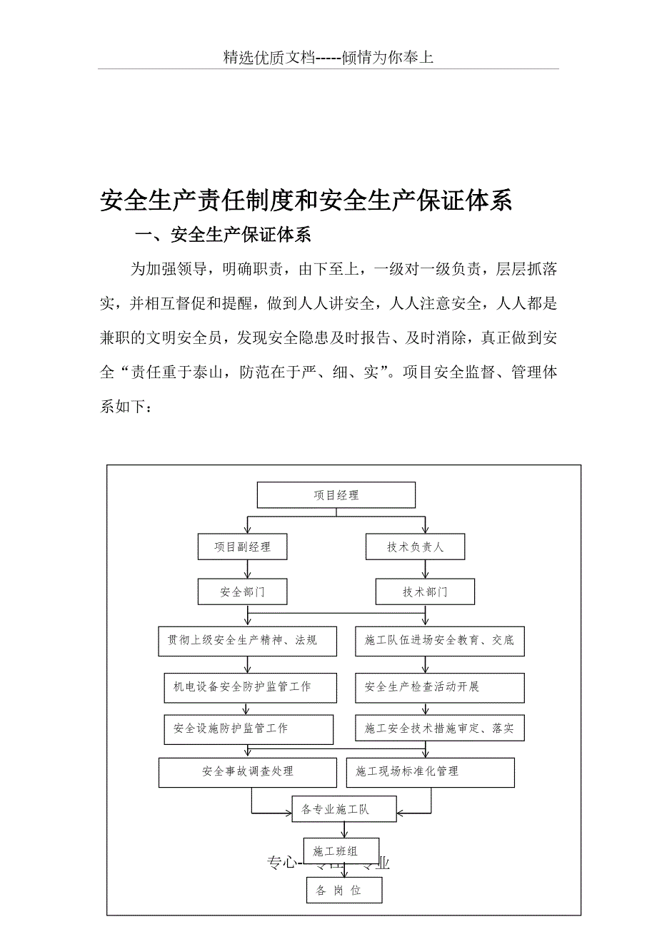 安全生产责任制度和安全生产保证体系共14页.doc_第1页