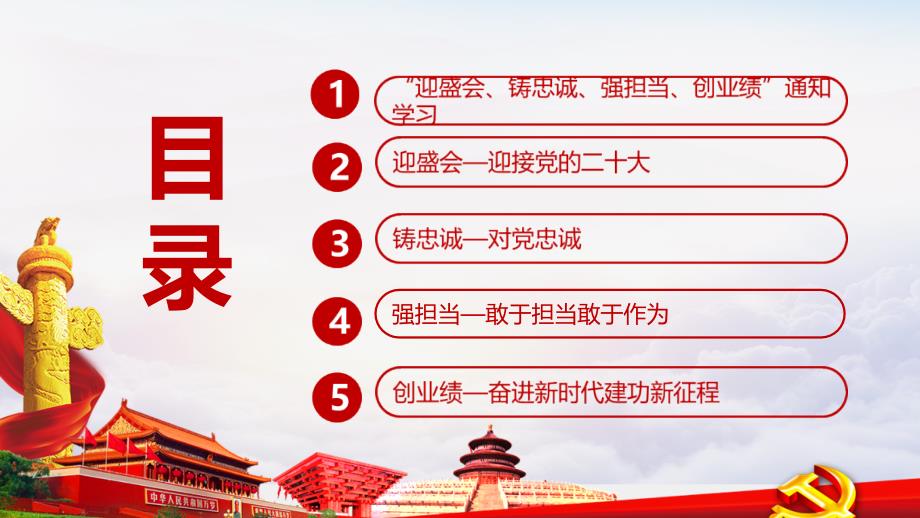 党员贯彻学习迎盛会铸忠诚强担当创业绩主题实践活动精品ppt.ppt_第3页