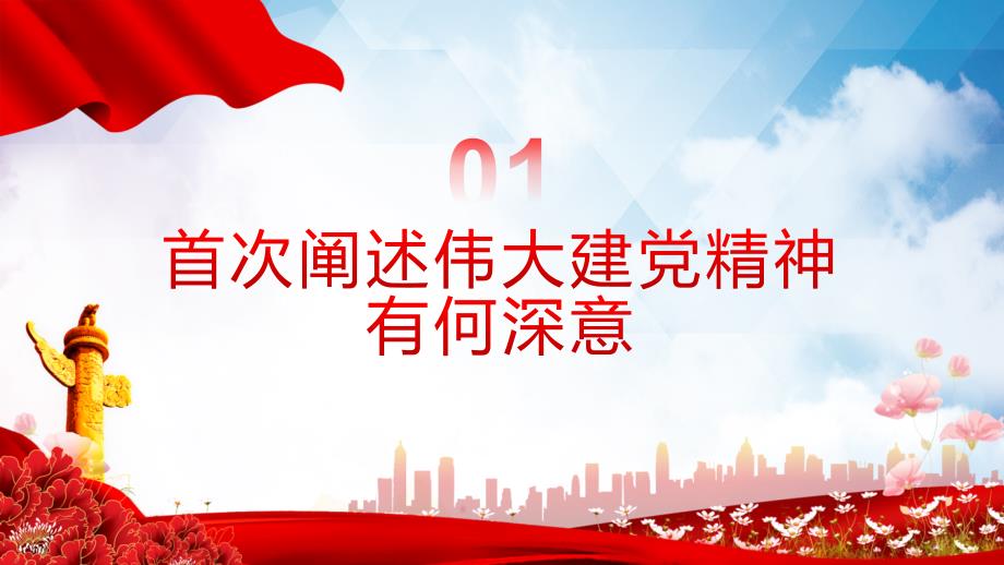 专题课件弘扬伟大建党精神奋力答好新答卷PPT模板.pptx_第3页