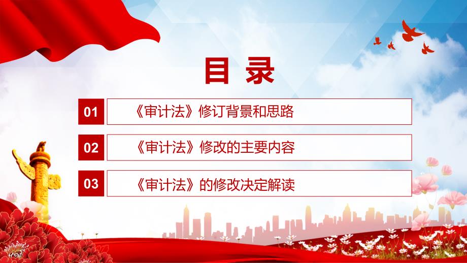 增强审计监督的独立性和公信力解读2021年新修订中华人民共和国审计法实用PPT教学课件.pptx_第3页