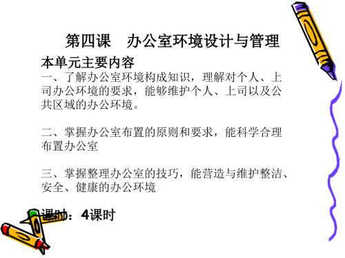 办公室环境设计PPT课件.ppt