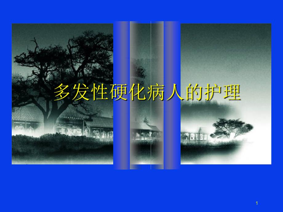 多发性硬化的护理.ppt_第1页