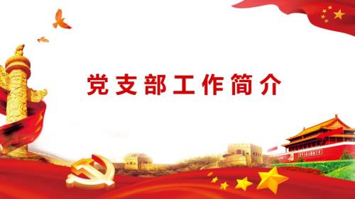 党支部工作简介PPT课件.ppt