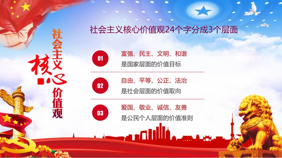 全面学习深入解读社会主义核心价值观党建党课授课课件ppt.pptx_第2页