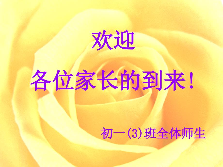 初一上学期期中考试家长会课件.ppt_第1页
