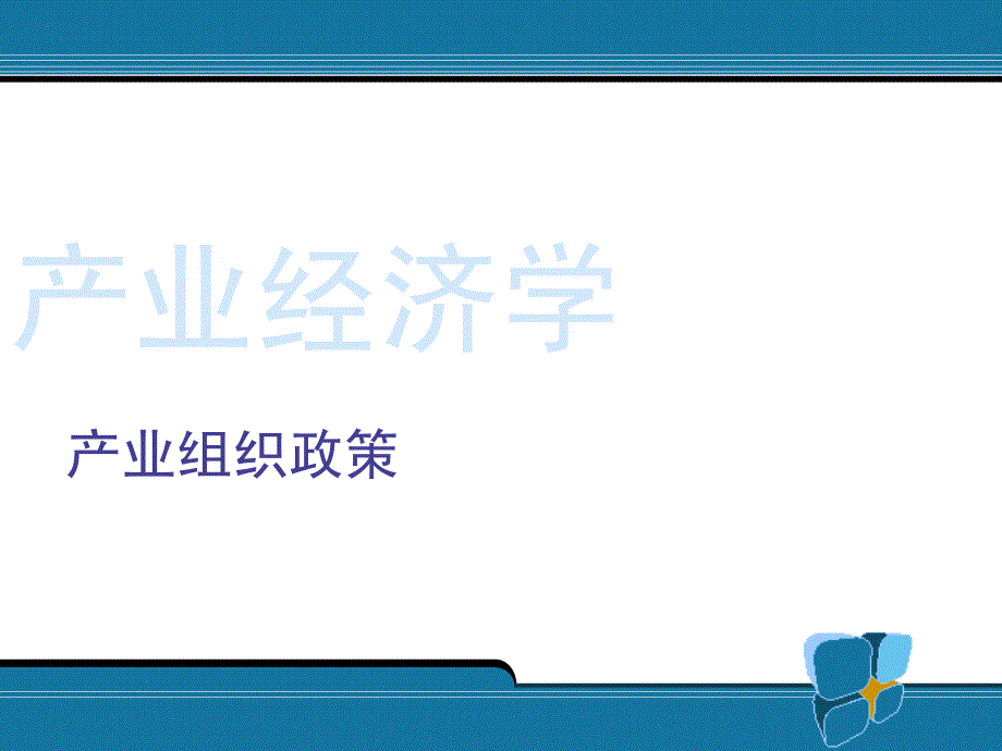 产业组织政策PPT课件.ppt_第1页